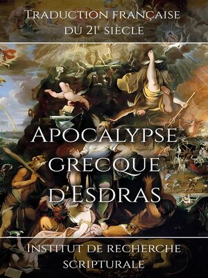 cover image of Apocalypse grecque d'Esdras